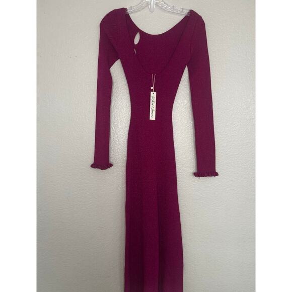 Lorelei Dress For Love & Lemons Pink Sparkly Size XXS - Picture 6 of 9